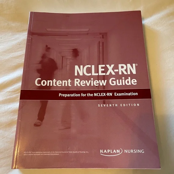Kaplan Nursing NCLEX-RN Content Review Guide - Picture 2 of 9